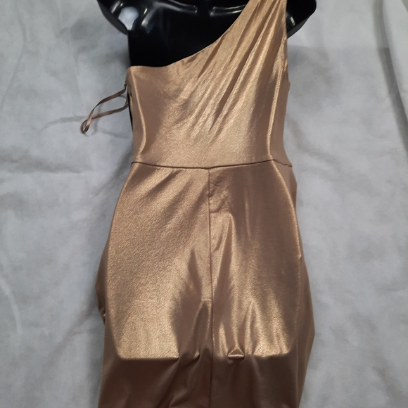 Gold Slip Dress - Picture 7 of 7